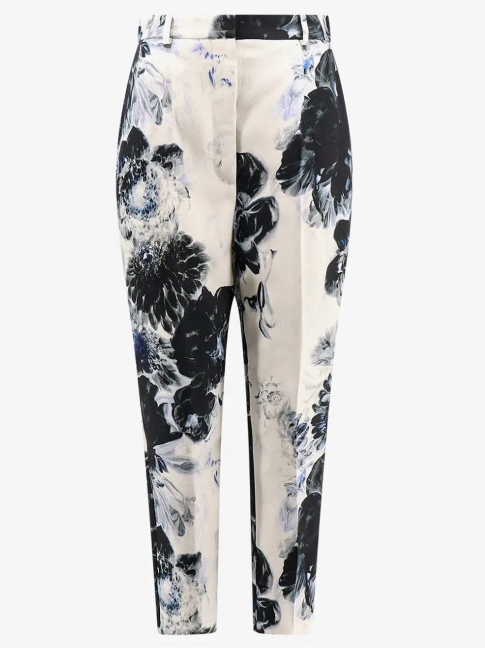 Alexander McQueen X-ray Flower Satin Pant - Picture 8 of 14